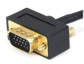 3ft SVGA Ultra-thin Compact End Male-Male Triple Shielded Cable