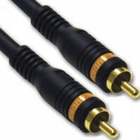 3ft  Velo SPDIF Digital Audio Coax Cable