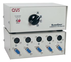 4 Port HD15-VGA Video Premium Manual Switch