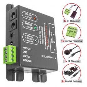 5 PORT IR Distribution System (IR Block,IR Receiver,2  Emitter, PS)