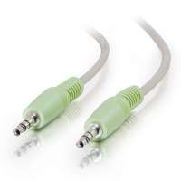 6ft 3.5mm Male to Male Stereo Audio Cable -PC-99 Color-Coded