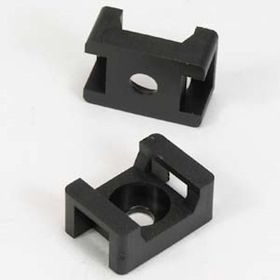 Cable Tie Mount 22mm 100 Pack, Black