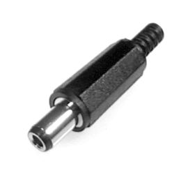 Coax Plug 6mm OD x 3mm ID