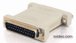 DB25 Male to DB25 Female Serial RS232 Null Modem Adapter DB25 Male to DB25 Female Serial RS232 Null Modem Adapter