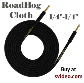 HOGCLOTH-3 RoadHog Cloth Instrument 1/4 - 1/4 <b>3 FT</b>