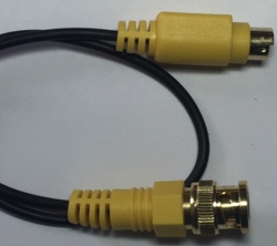 S-Video Male to BNC Male Cable