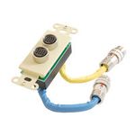 RapidRun Dual Din 15 and 12 Wall Plate - Ivory RapidRun Dual Din 15 and 12 Wall Plate - Ivory