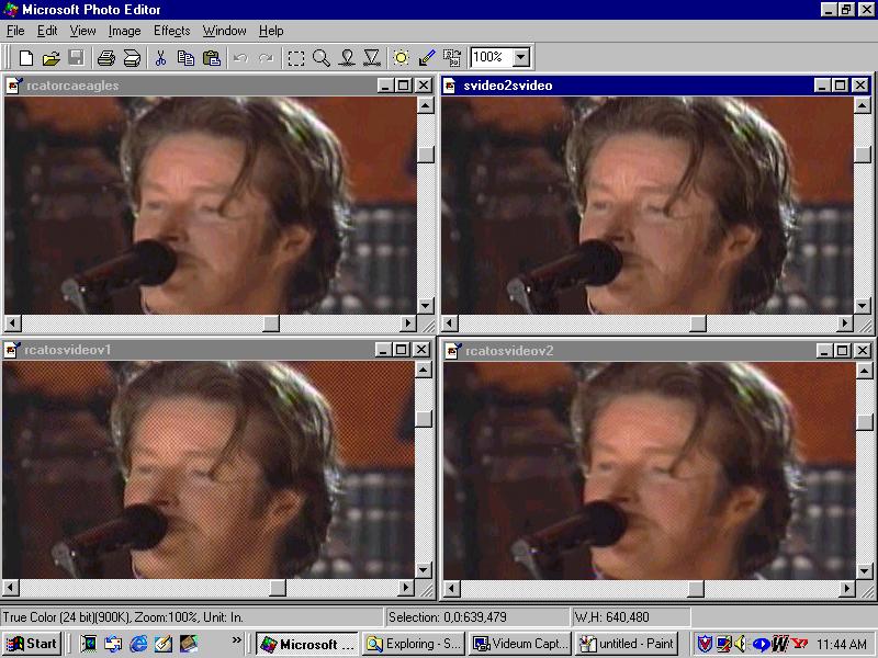 RCA to SVideo Comparisons