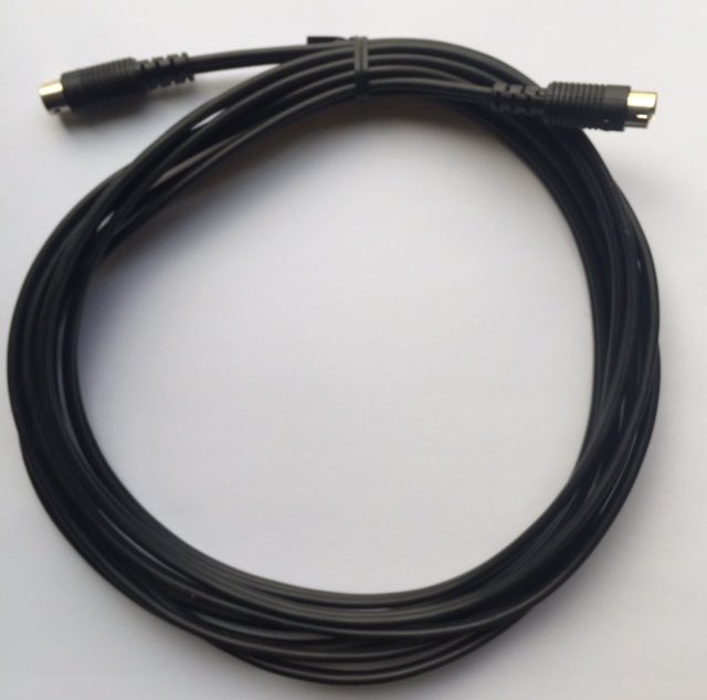 SVideo cable Dual 75 ohm 12 ft