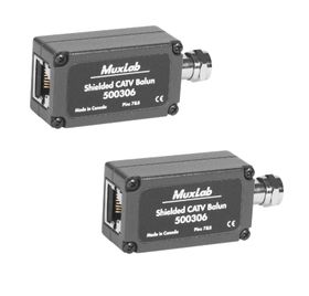 Shielded CATV Balun  2-Pack