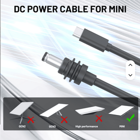Starlink MINI USB-C to DC Power Cable, 2 Meters 6.5 ft Starlink MINI USB-C to DC Power Cable, 2 Meters 6.5 ft