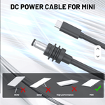 Starlink MINI USB-C to DC Power Cable, 2 Meters 6.5 ft