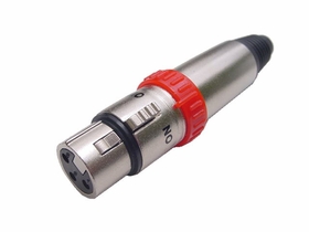 XLR FEMALE W/ ON/OFF SWITCH