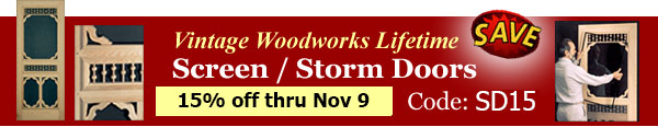Screen Door Sale Banner