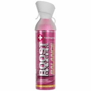 95% Pure Oxygen Inhaler Canister, Balance (Pink Grapefruit), Large (10 Liter), Boost Oxygen
