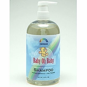 Baby Oh Baby Organic Herbal Baby Shampoo, Scented, 8 oz, Rainbow Research