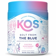 Bolt from the Blue Energizing Blue Spirulina Blend, 7.8 oz (28 Servings), KOS