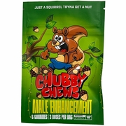 Chubby Chews Male Enhancement Gummy, 6 Gummies, Boner Bears