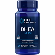 DHEA (Dehydroepiandrosterone) 100 mg, 60 Vegetarian Capsules, Life Extension
