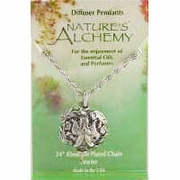 Diffuser Pendant Necklace, Angel, 1 pc, Nature's Alchemy