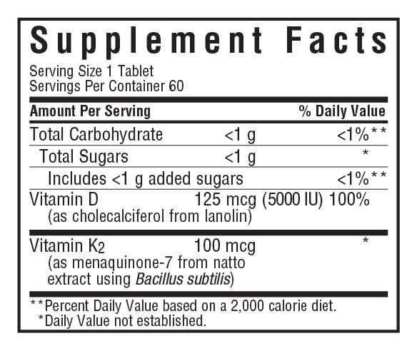 Buy Bluebonnet Nutrition - EarthSweet Chewbles Vitamin D3 & K2 ...