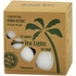 VitaCart Quick Buy - Eco Palm Wax Tea Lights in Cups, Unscented, White, 12 Candles, Aloha Bay