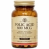 Folic Acid 800 mcg, 250 Tablets, Solgar