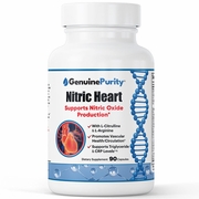 GenuinePurity Nitric Heart, 90 Capsules, Leading Edge Health