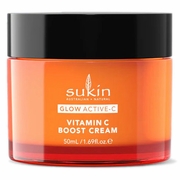 Glow Active-C Vitamin C Boost Cream, 1.69 oz, Sukin