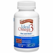 Ideal Omega 3, Orange, 30 Softgels, Barlean's Organic Oils