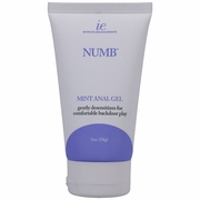 Intimate Enhancements Numb - Mint Anal Gel, 2 oz Bulk, Doc Johnson