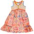 Jona Michelle Girls' Sundress, Orange Floral