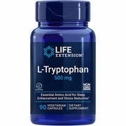 L-Tryptophan 500 mg, 90 Vegetarian Capsules, Life Extension