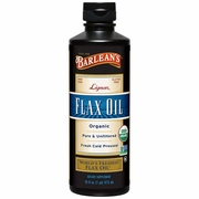 Lignan Flax Oil Liquid, Organic, 16 oz, Barlean's Organic Oils