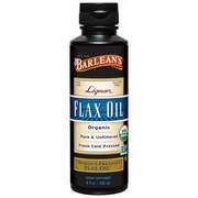Lignan Flax Oil Liquid, Organic, 8 oz, Barlean's Organic Oils