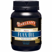 Lignan Flax Oil Soft Gels, 100 Softgels, Barlean's Organic Oils