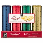 Member's Mark Shortbread Cookies in Collector Tin Gift Pack, 14.1 oz x 4 Pack