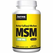 MSM Sulfur 1000 mg 200 capsules, Jarrow Formulas