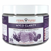 Myco-Clarity Mushroom Gummies, 30 Count, Feral Fungi
