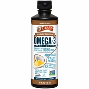 Omega-3 Fish Oil Liquid Supplement - Pina Colada, 16 oz, Barlean's Organic Oils