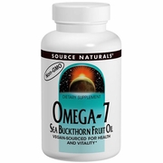 Omega-7 Sea Buckthorn Fruit Oil, 30 Softgels, Source Naturals