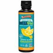 Omega Pals Fish Oil Liquid Supplement for Kids - Lemonade, 8 oz, Barlean's Organic Oils