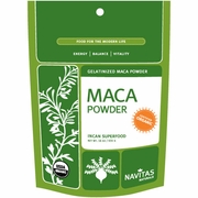 Organic Gelatinized Maca Powder, 16 oz, Navitas Naturals