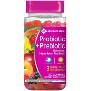 Probiotic + Prebiotic Gummies, 150 ct, Member's Mark