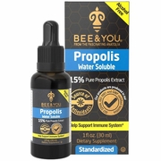 Propolis Water Soluble, Alcohol Free, 1 oz, Bee & You