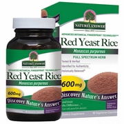 Red Yeast Rice 600mg 90 caps from Nature's Answer