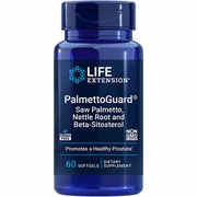Saw Palmetto PalmettoGuard/Nettle Root Formula with Beta-Sitosterol, 60 Softgels, Life Extension
