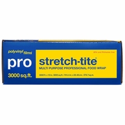 Stretch-Tite Pro Multi Purpose Professional Food Wrap, 12 in x 3000 ft
