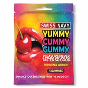 Swiss Navy Yummy Cummy Gummy Packet, 4 Gummies, MD Science Lab