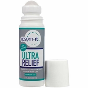 Ultra Relief Epsom Salt Lotion Roll-On with CBD, 3 oz, Epsom-It